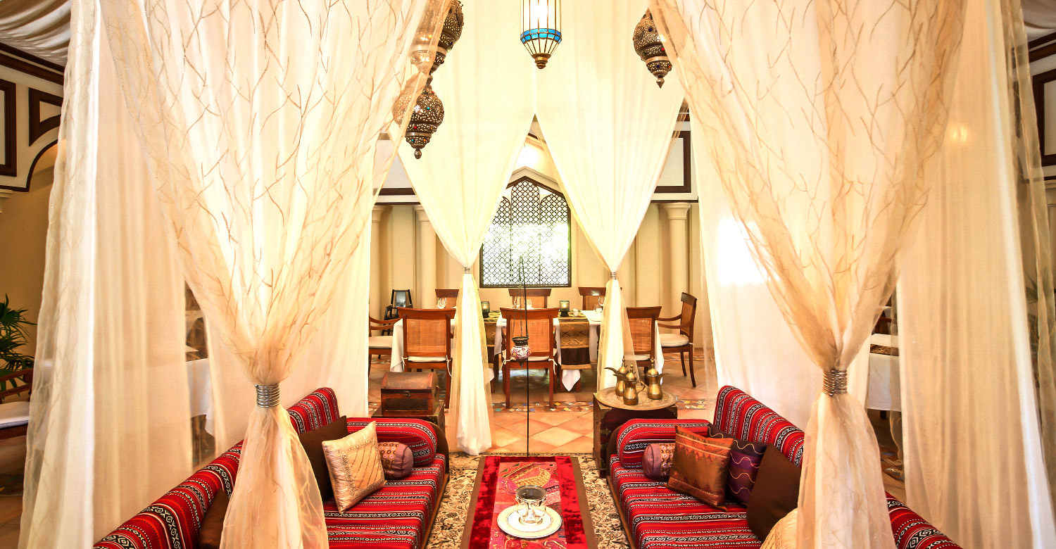Al Qsar Arabic restaurant at Kurumba Maldives.