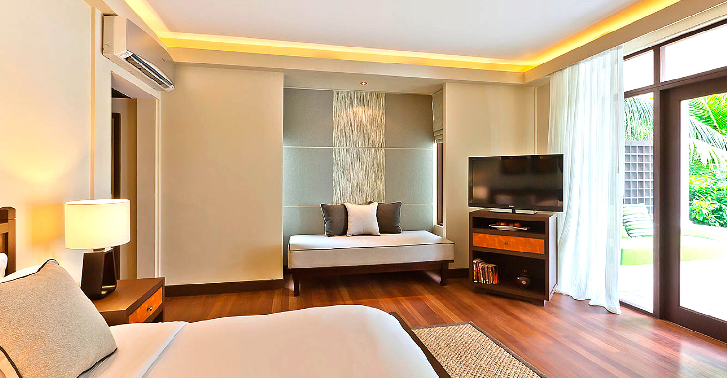 Superior room accommodation at Kurumba Maldives.