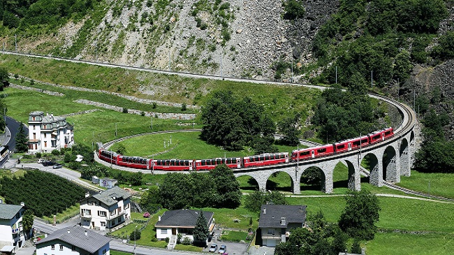 Zurich → St. Mortiz