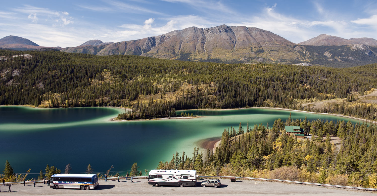 Scenic Yukon railroad