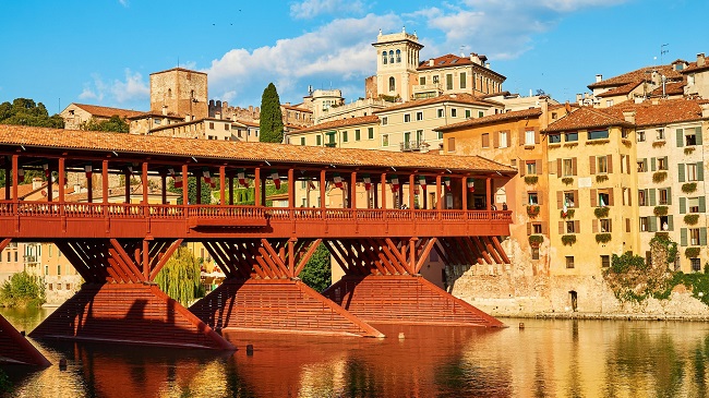 Cortina → Bassano del Grappa → Milan