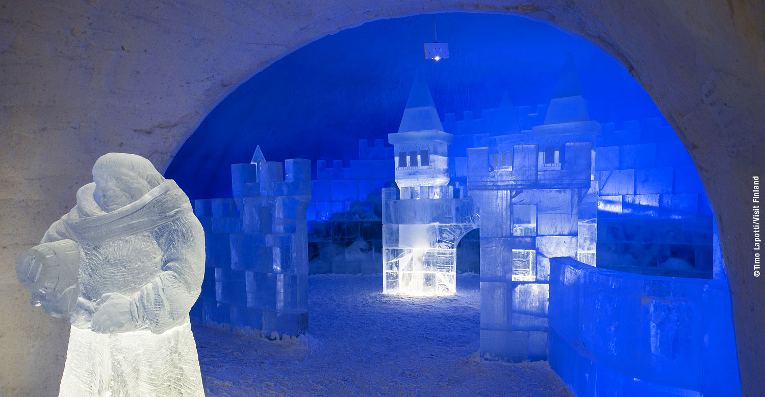 Experience the SnowCastle of Kemi, the largest snow castle in the world