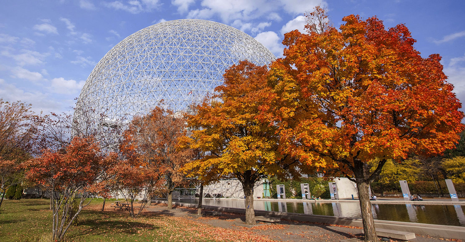 Montreal Biosphere at Parc Jean-Drapeau in Montreal