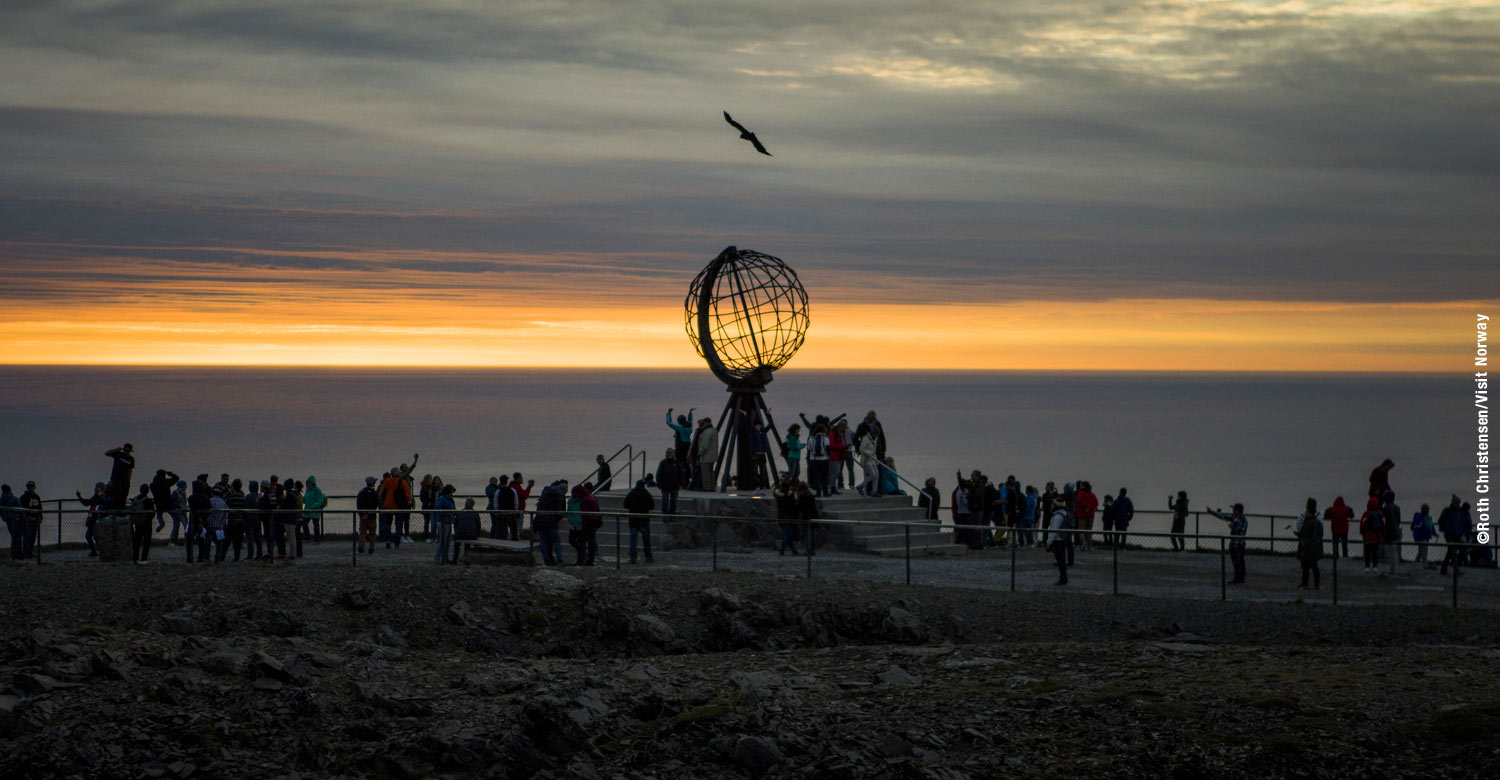Witness the midnight sun in North Cape