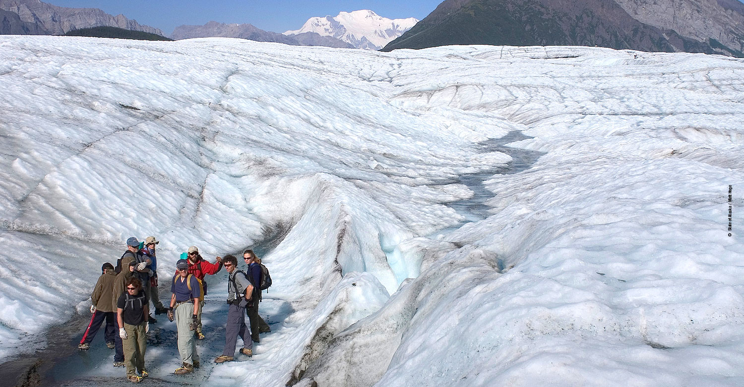 Root Glacier hike at Wrangell-St. Elias National Park