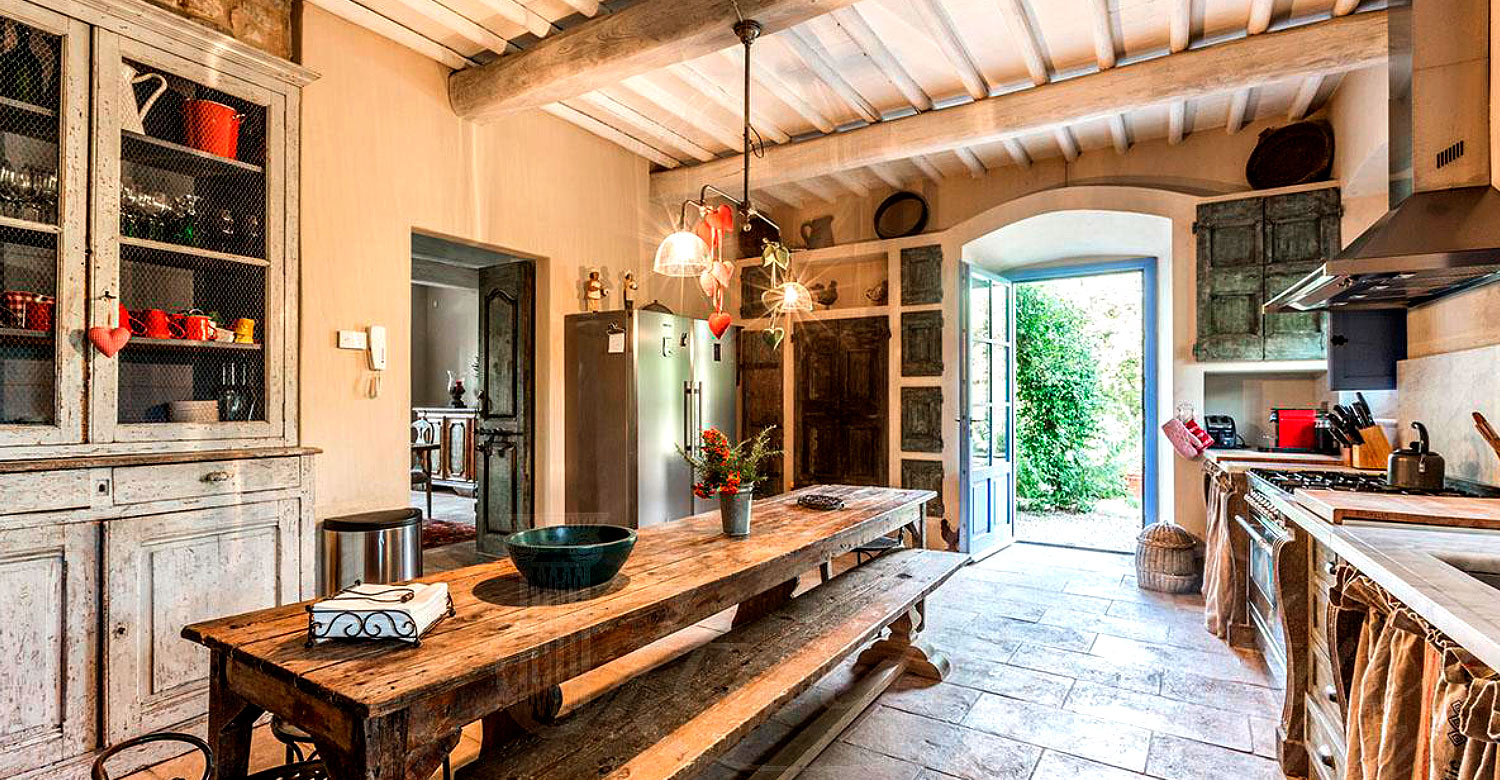 Charming interior of Villa Passignano