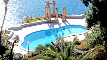 Villa Igiea, a turn-of-the-century palazzo in Palermo, Italy.
