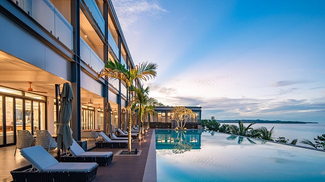 Airport → Palau Sunrise Seaview Landison Retreat