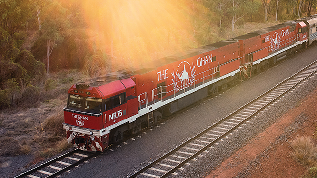 Ghan Journey: Alice Springs → Katherine