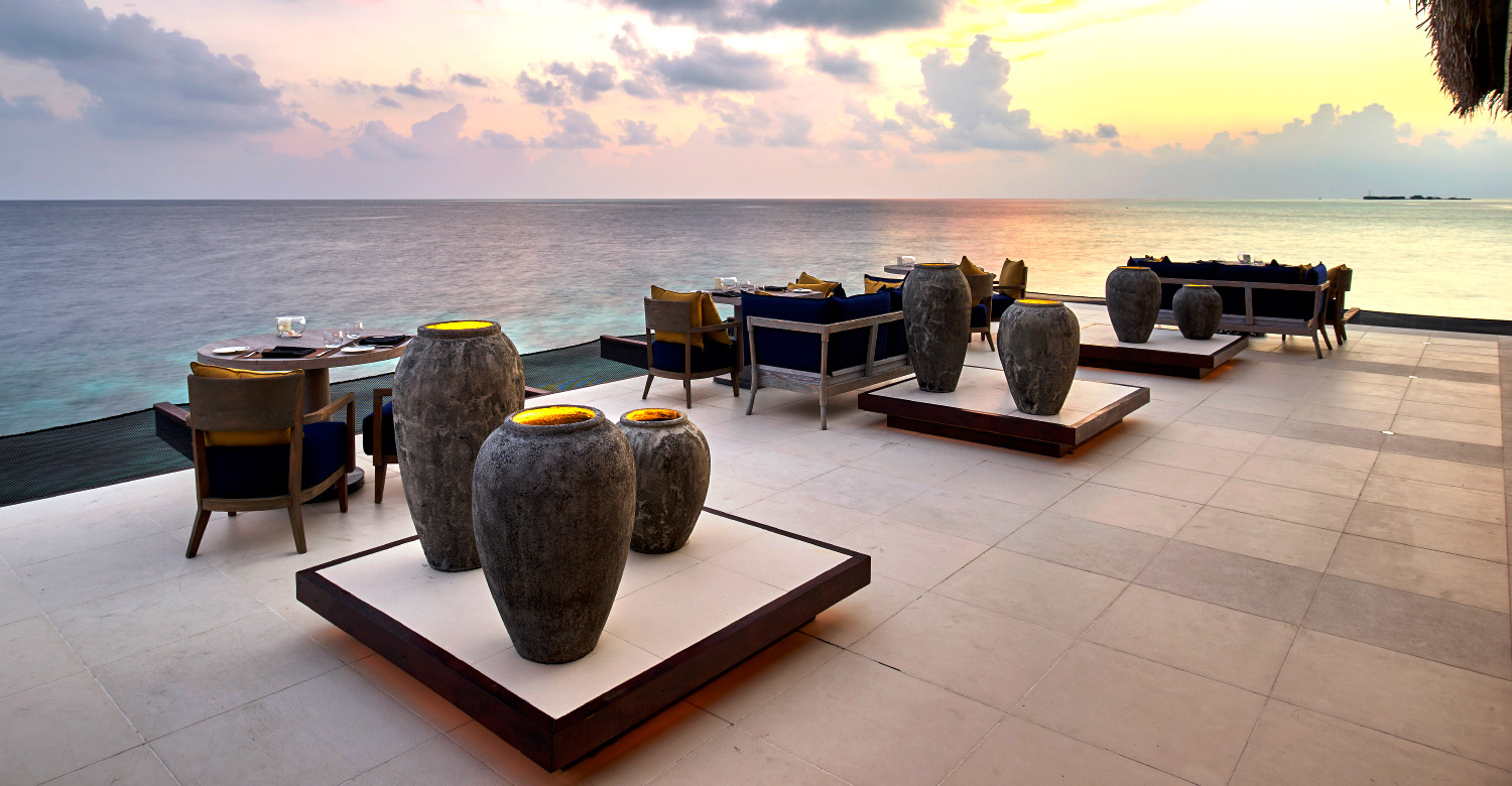 FireDoor restaurant at Grand Park Kodhipparu Maldives.
