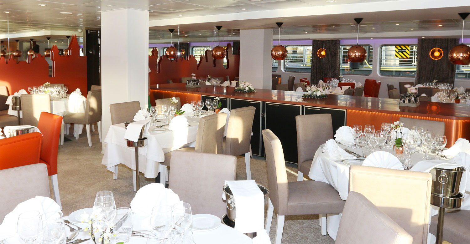 Dining room on MS Loire Princesse