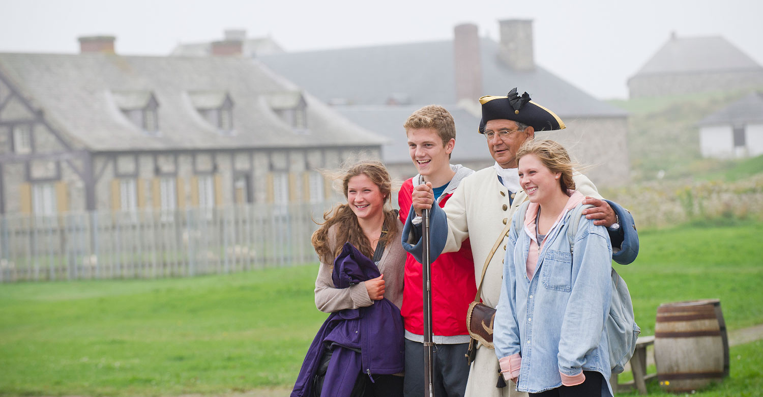Cape Breton Island, Fortress of Louisbourg.