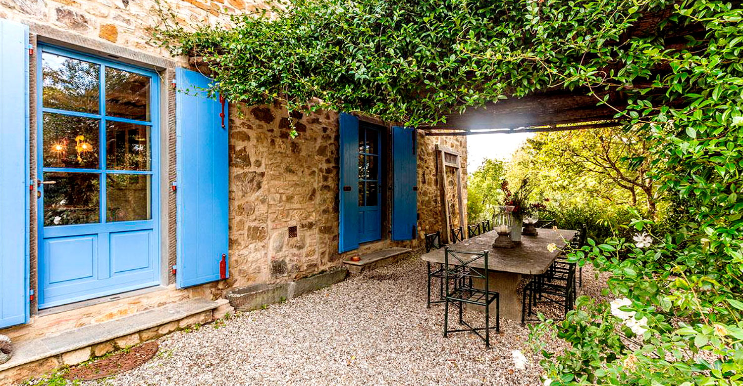 Garden of Villa Passignano