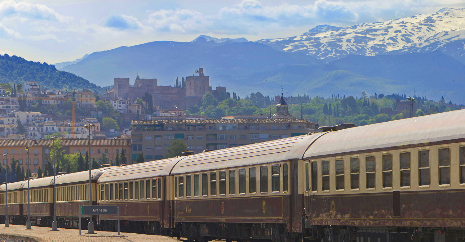 Exterior of Al Andalus train