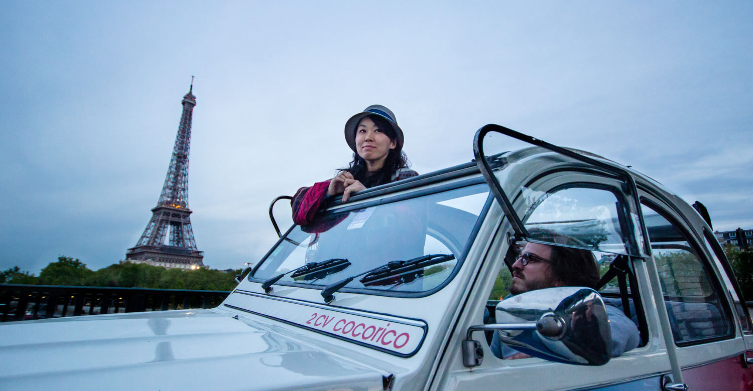 2CV tour of Paris