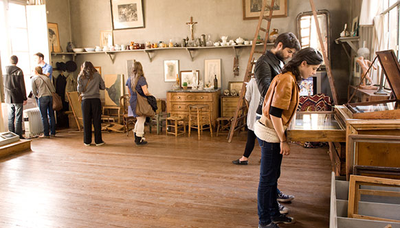 Self Guided tour of the Cezanne Workshop