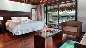 Experience luxury accommodation at the 5-star Hilton Moorea