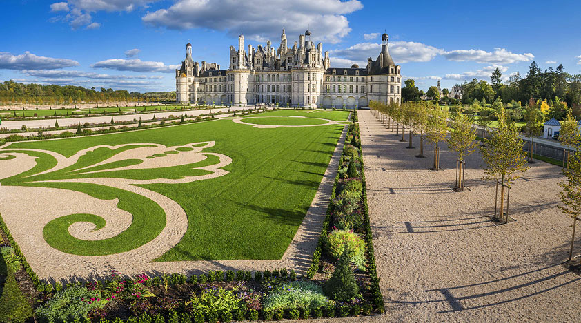 The stunning Château de Chambord, a UNESCO World Heritage Site