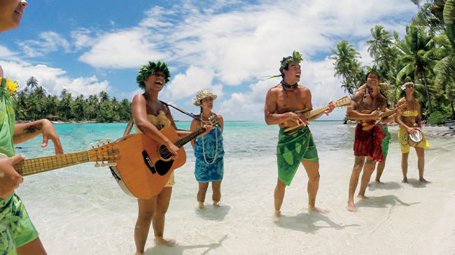 Motu Mahana, Taha'a Island, Society Islands
