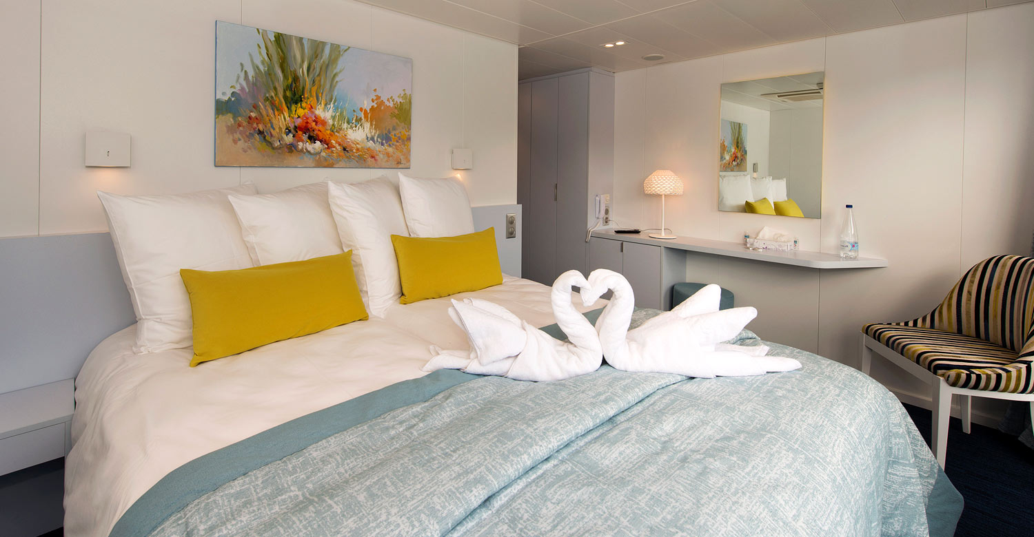 Cabin of MS Douce France