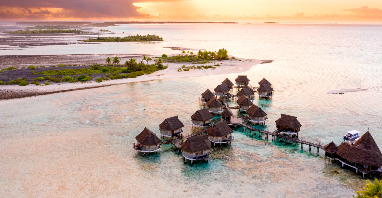 Overwater Bungalows at Tikehau Pearl Beach Resort