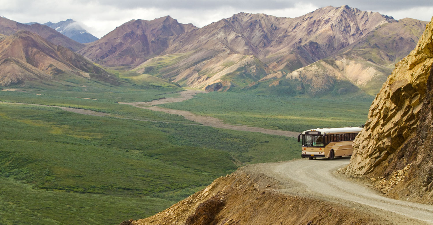 A panoramic journey through Denali National Park