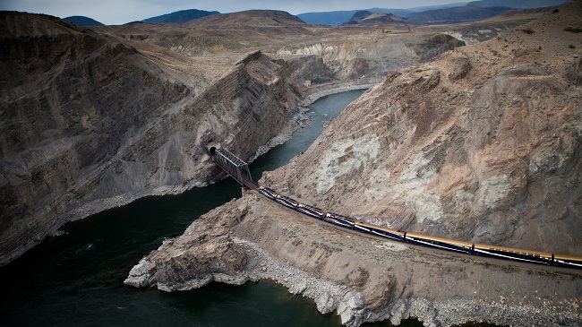 Rocky Mountaineer: Vancouver → Kamloops