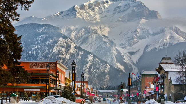 Lake Louise → Banff
