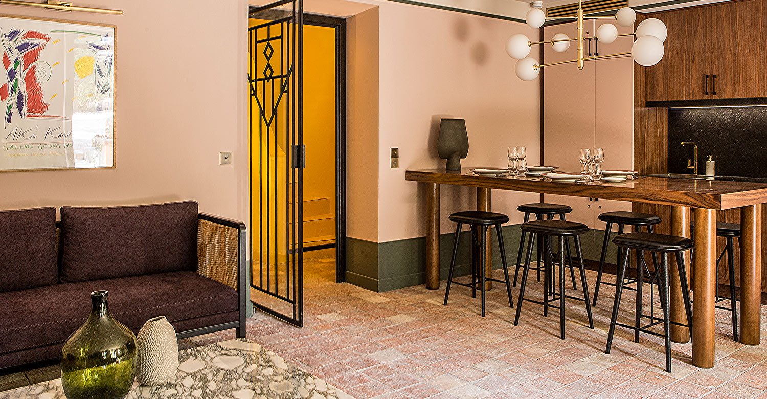 Dining area at Villa du Pigonnet