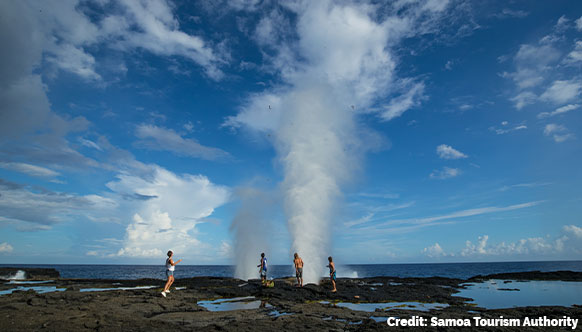 Alofaaga: Samoa’s natural swimming hole
