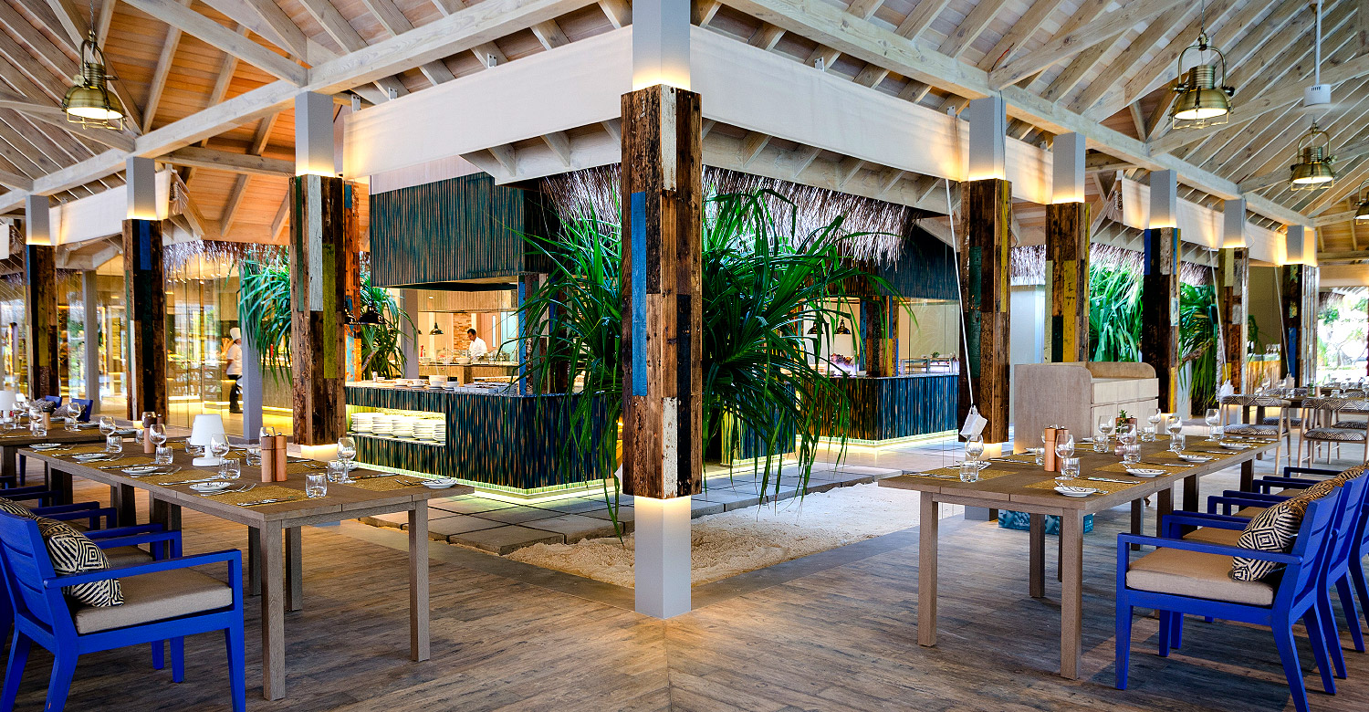 Savour authentic island flavours at Baa Baa Beach Diner at Finolhu Maldives.