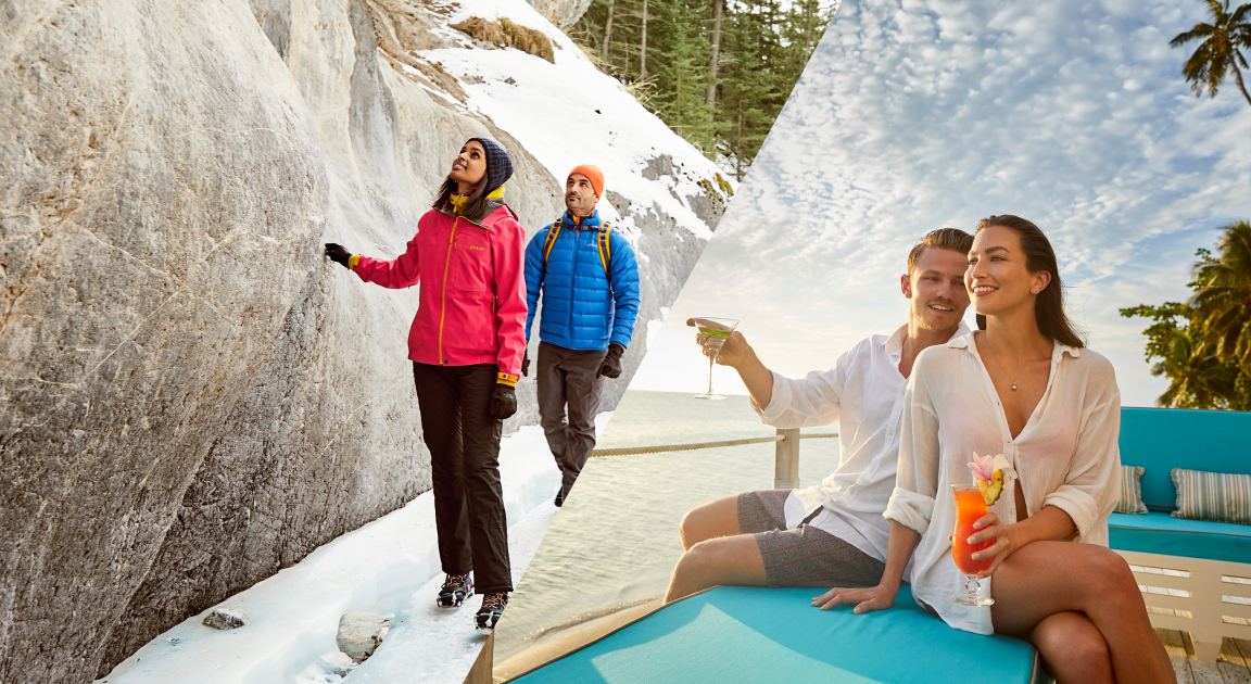 How to Make the Most of Canada’s Winter and Fiji’s Endless Summer