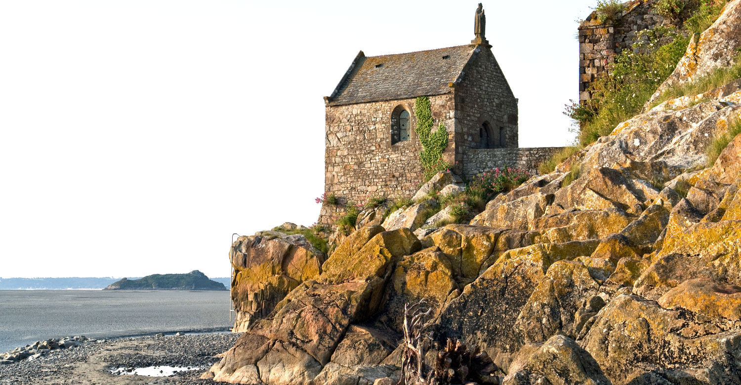 See the Gothic features of Mont Saint Michel.