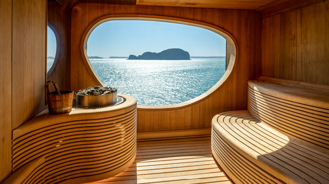 At Sea