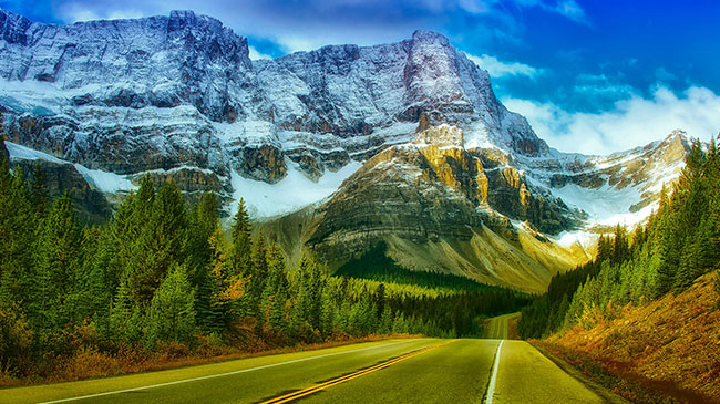 Jasper → Banff