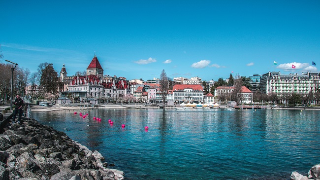 Montreux → Domaine Bovy → Lausanne → Montreux