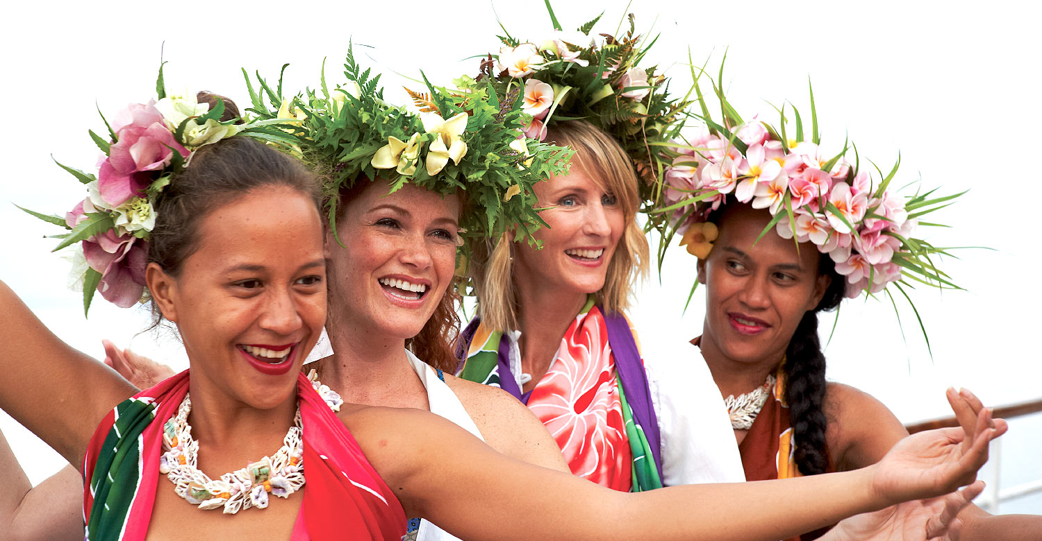 Experience Tahitian culture with a Dreams of Tahiti cruise aboard Wind Spirit.