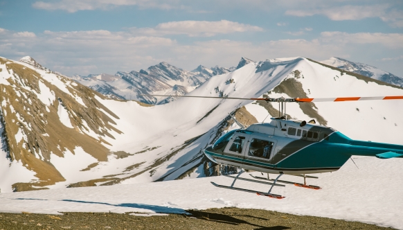 Columbia Icefields Helicopter