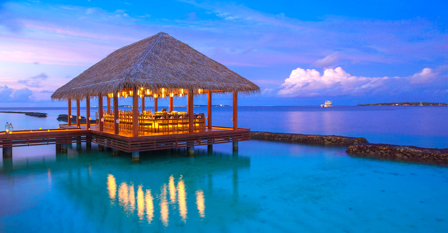 Hamakaze restaurant at Kurumba Maldives.