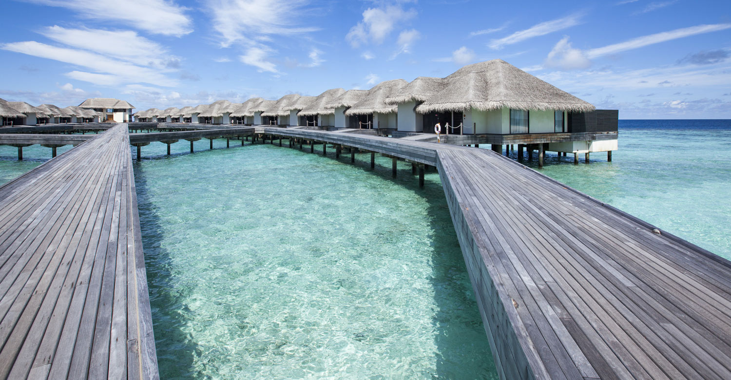 Overwater bungalows