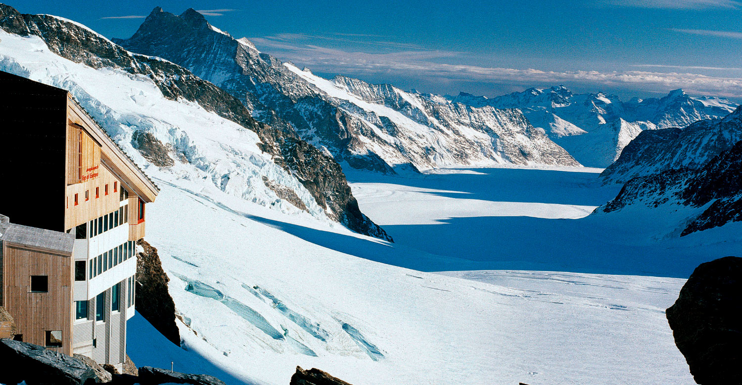 Aletsch Glacier, Jungfraujoch.