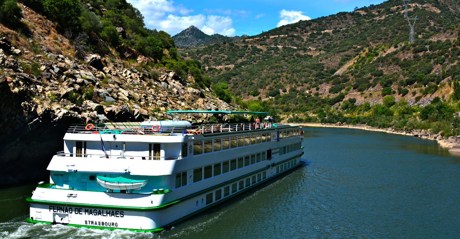 MS Fernao de Magalhaes during a premium cruise along the Douro River.