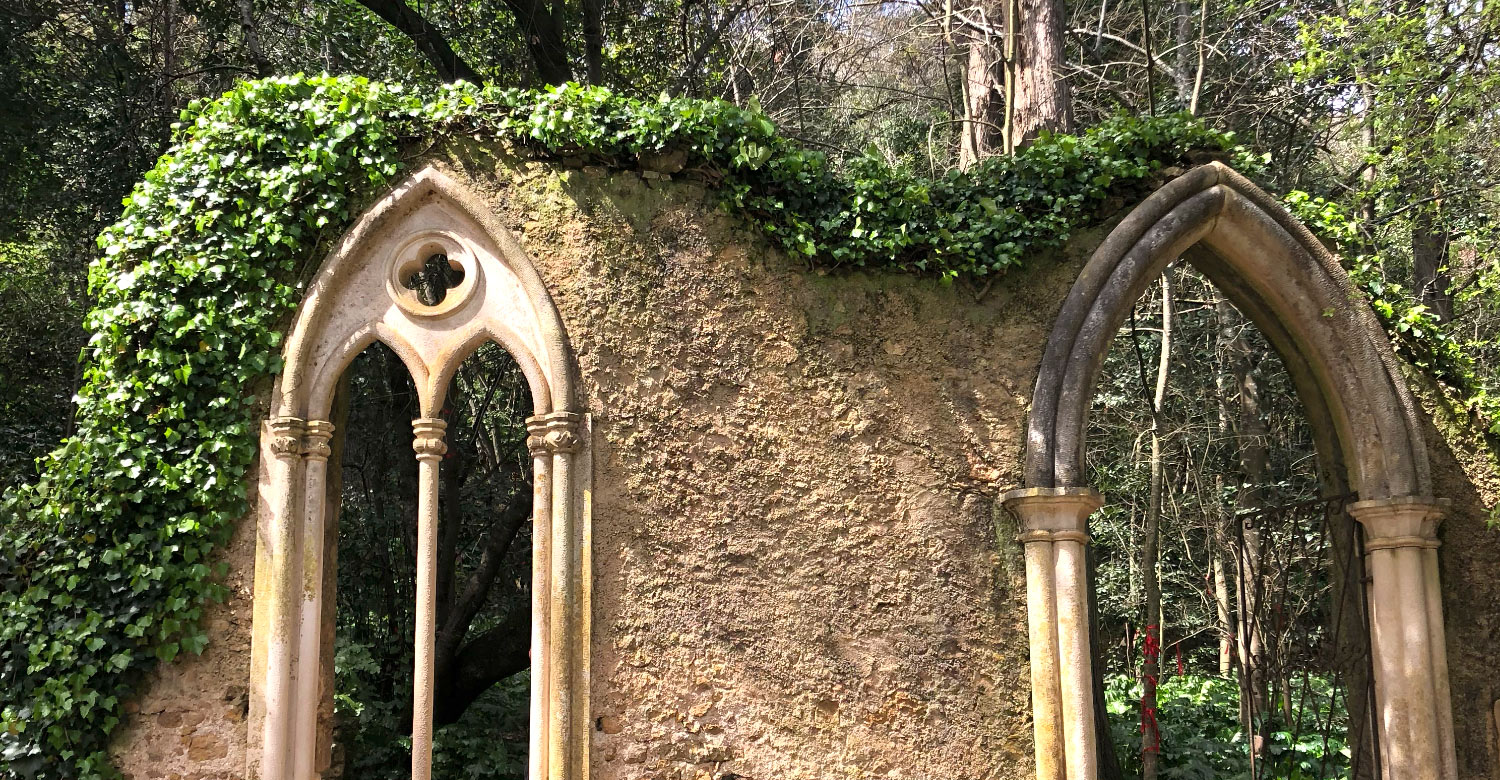 Remnants of old buildings are scattered along the through the Way route of the Camino de Santiago.