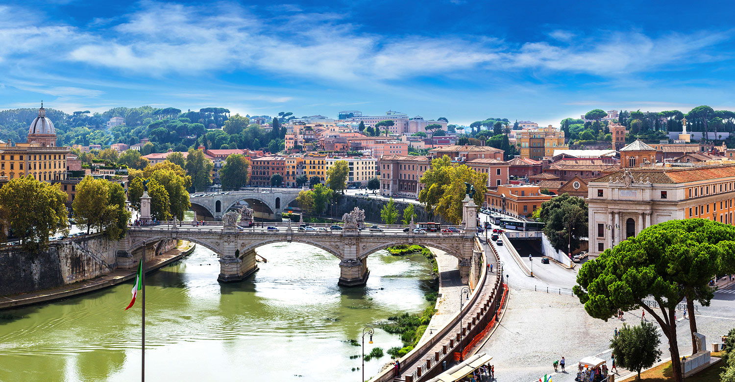 Explore Rome with the family.