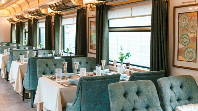 Journey onboard the Golden Eagle Silk Road Express
