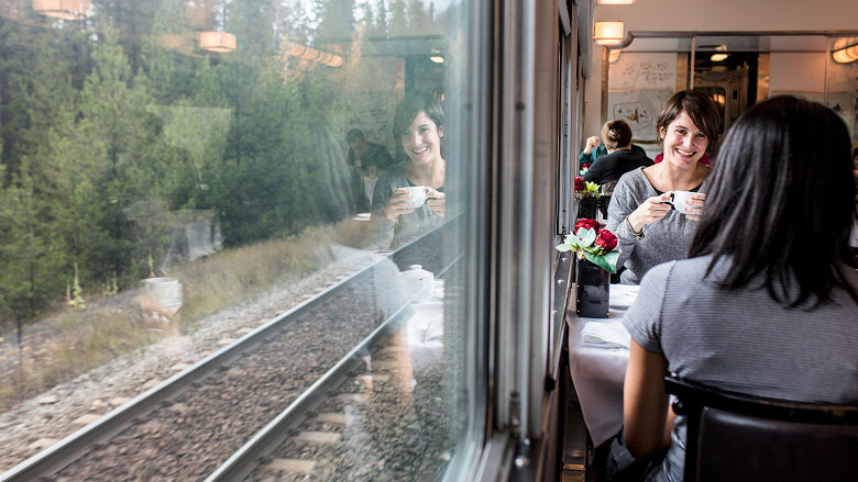 Experience outstanding service on-board VIA Rail