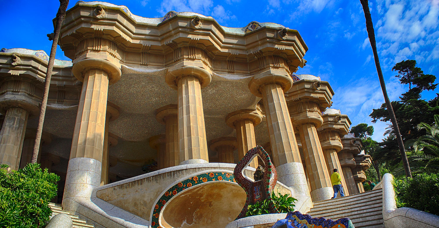 Gaudi's creation in Barcelona.