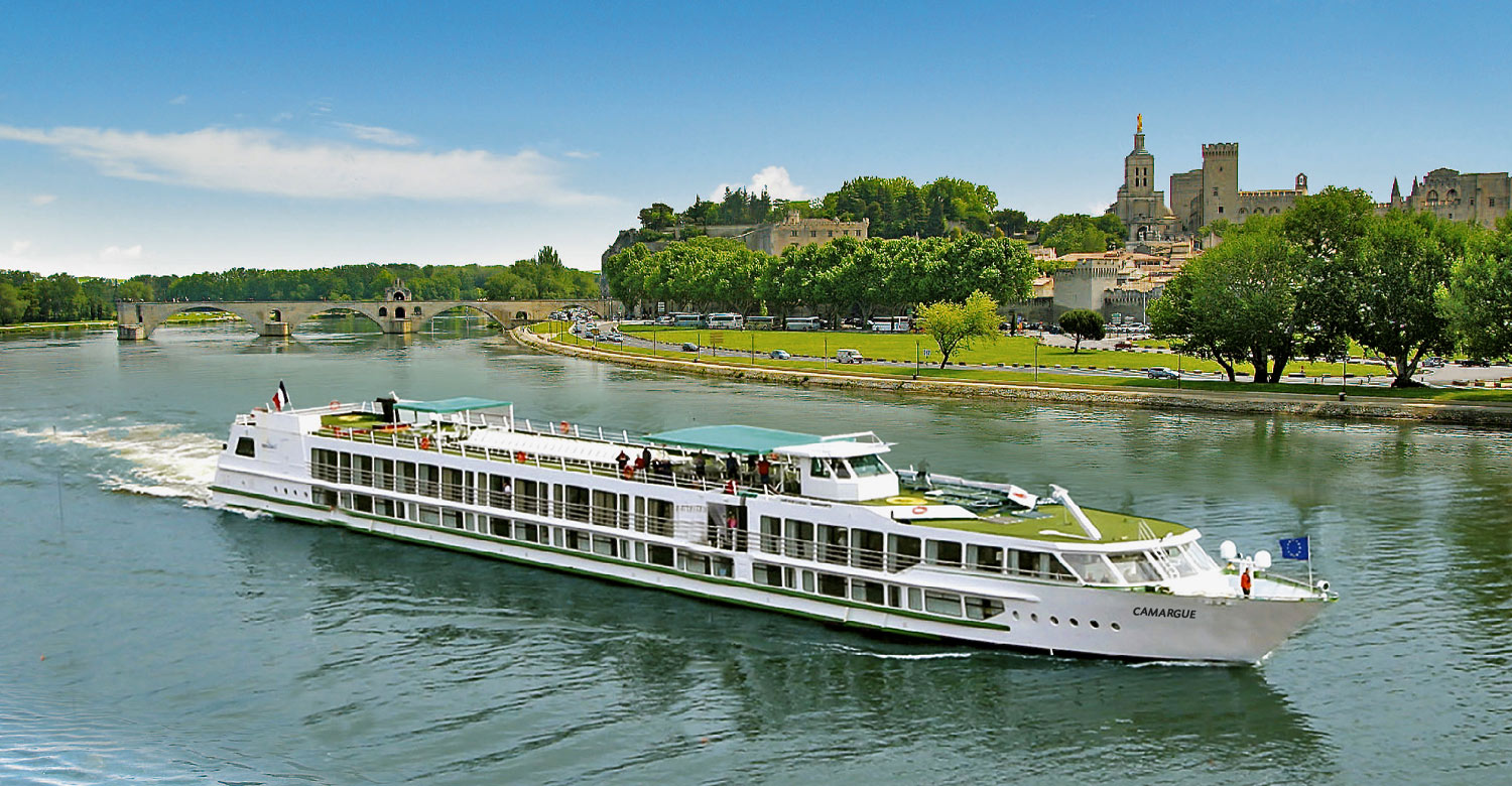 MS Camargue cruising through France