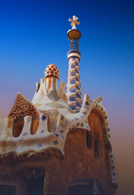 Gaudí architecture in Barcelona