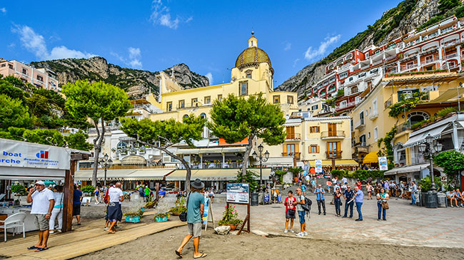 Positano→ Amalfi →Positano